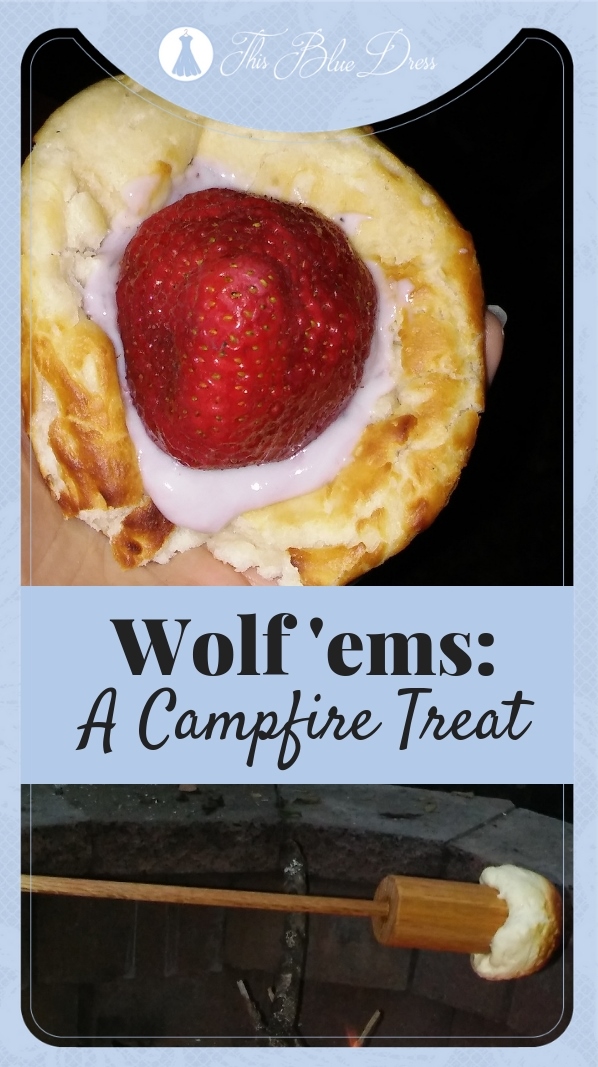 Wolf'ems Campfire Treat #biscuits #campingfood #desserts #campfire
