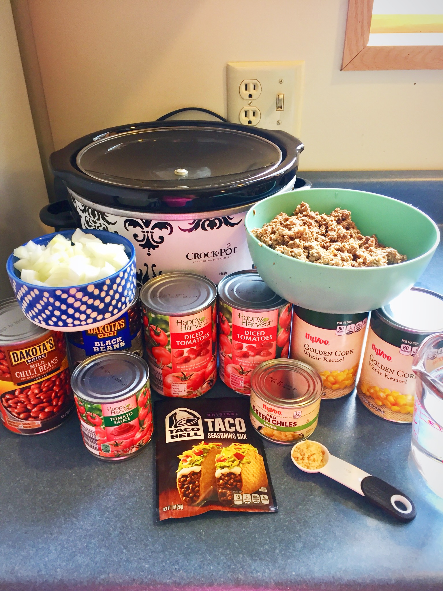 Slow Cooker Taco Soup Ingredients
