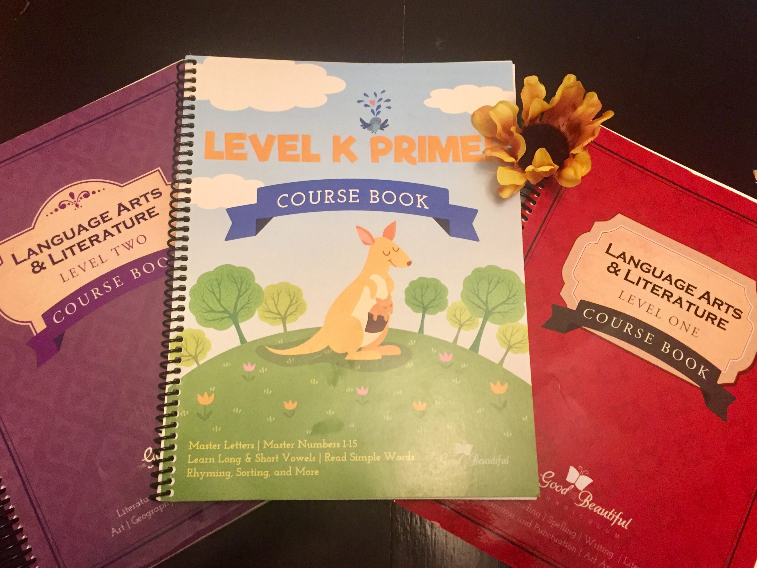 Levels 1, 2, and K Primer from the Good and the Beautiful 