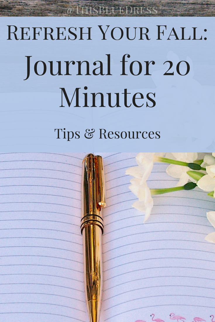 Refresh Your Fall_ Journal for 20 Minutes #journaling #journaltips #recordkeeping #memorykeeping