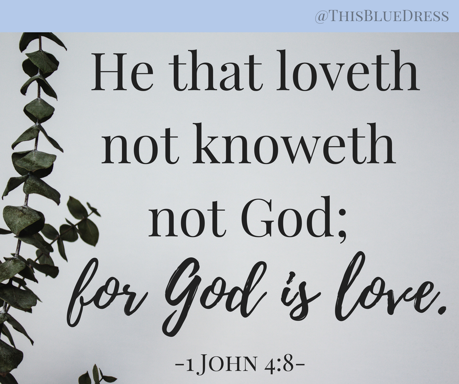 For God Is Love scripture verse