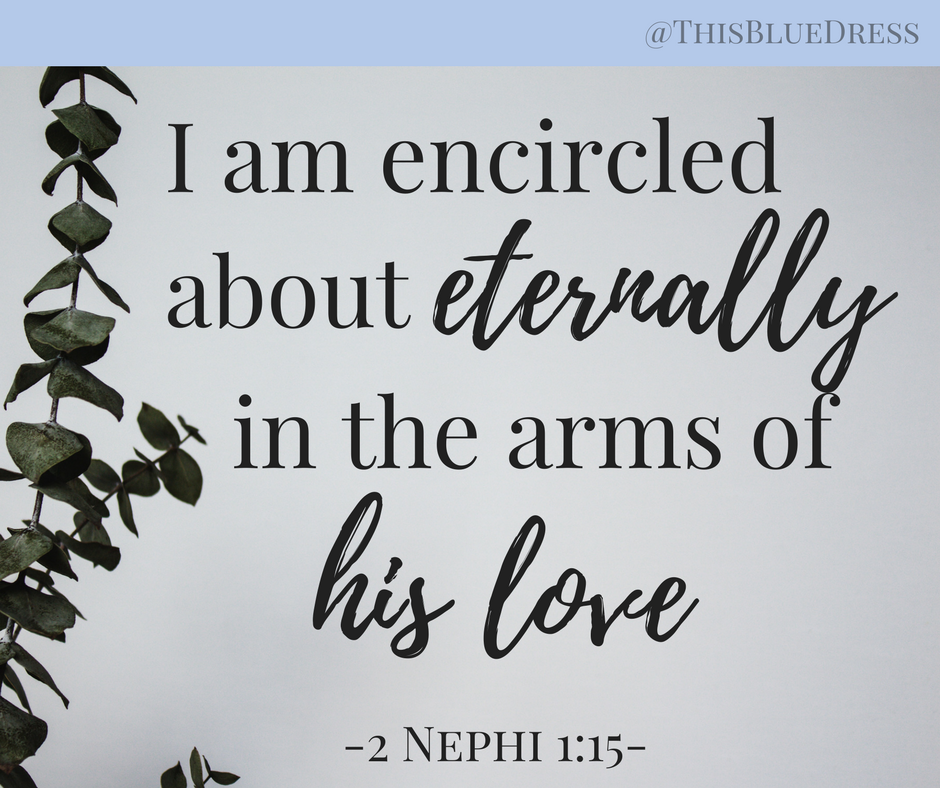 In the arms of his love