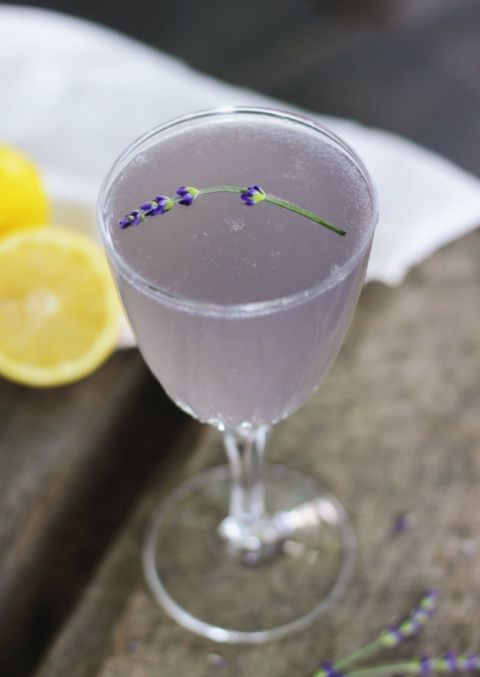 Lemon Lavender Mocktail by The Merry Thought