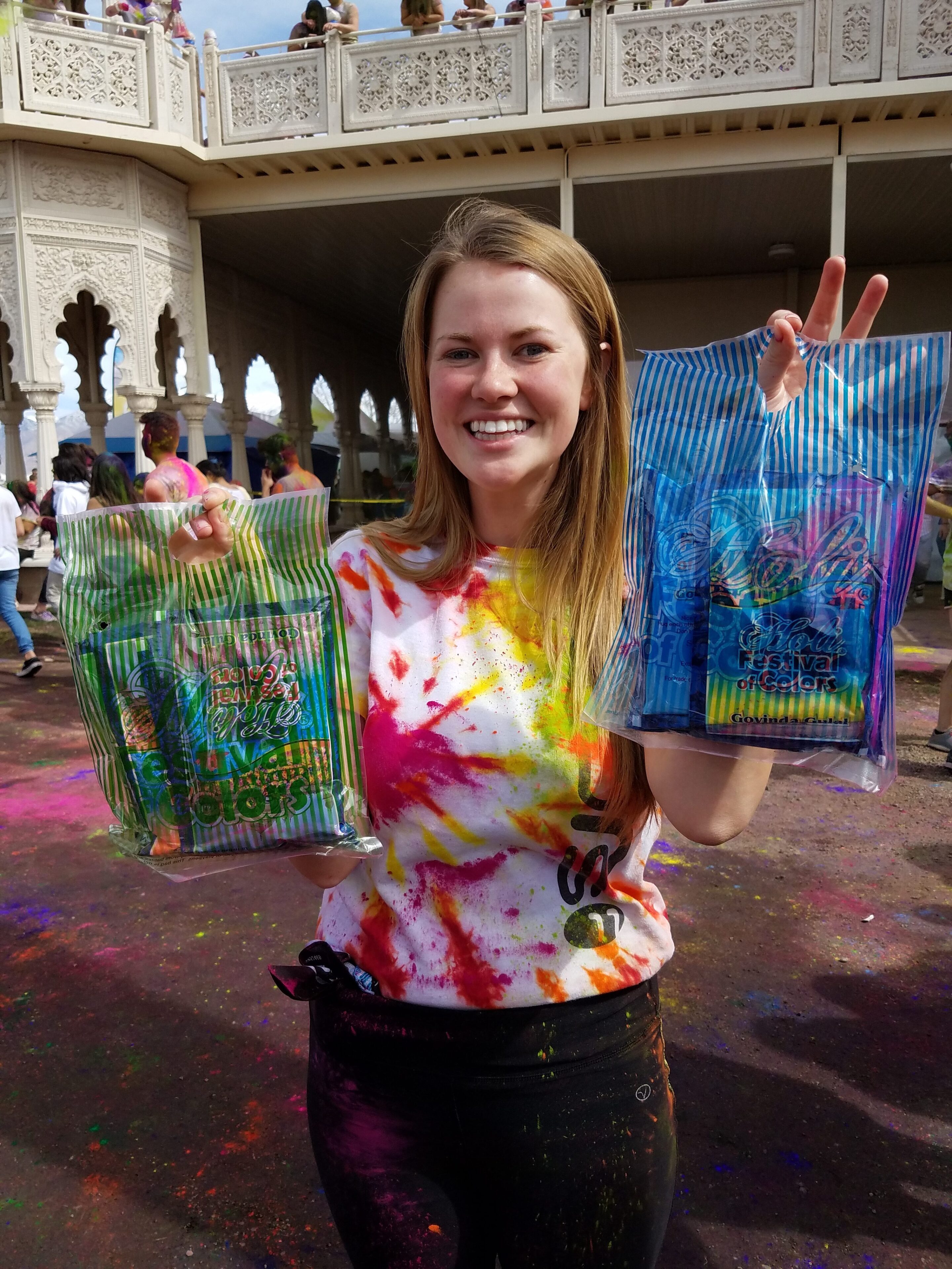 Purchase your color packets at the Festival of Colors