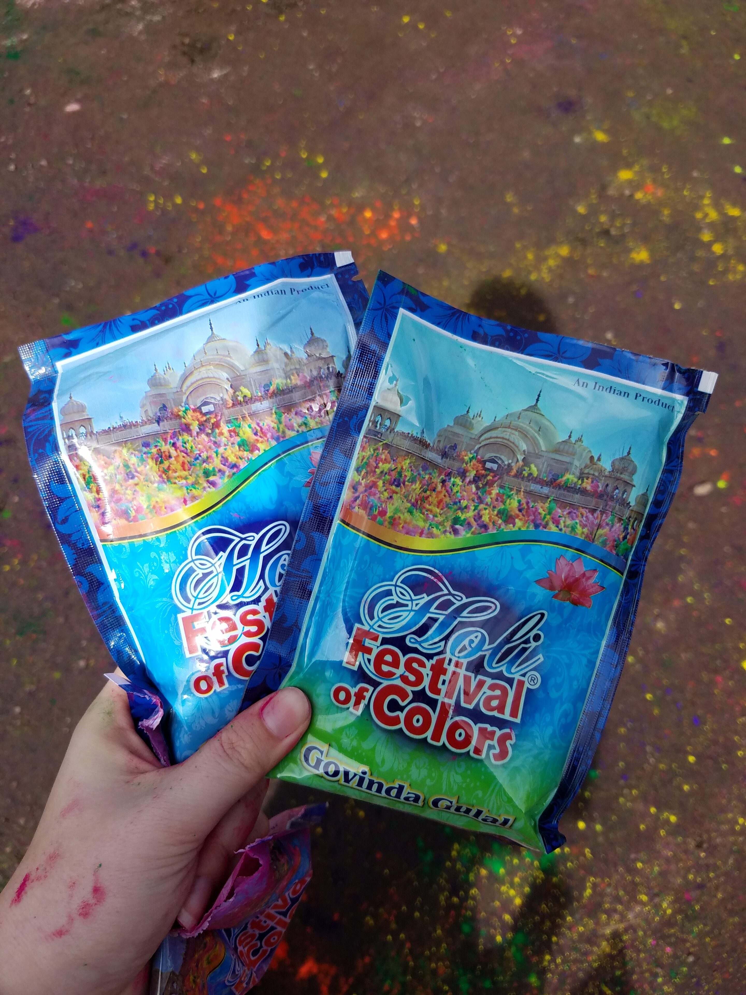 Festival of Colors color packets