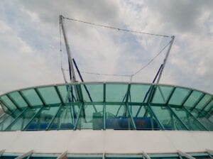Bungee trampoline on the Enchantment of the Seas