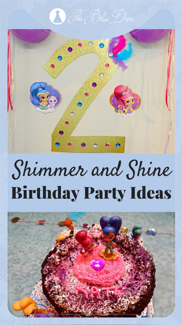 Shimmer and Shine Birthday Party Ideas #shimmerandshine #nickjr #party