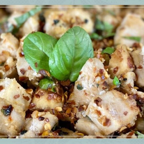 Easy Spicy Basil Thai Chicken This Blue Dress