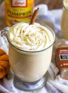 Slow Cooker Pumpkin White Hot Chocolate from Tornadough Alli