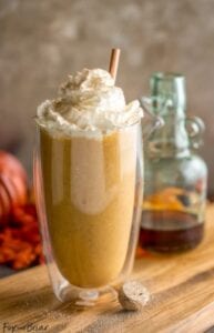 Healthy Pumpkin Pie Smoothie from Fox and Briar