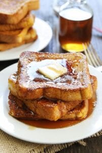 Pumpkin French Toast from Two Peas & Their Pod