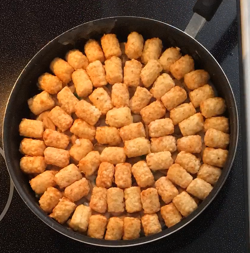 how to make tater tot casserole 
