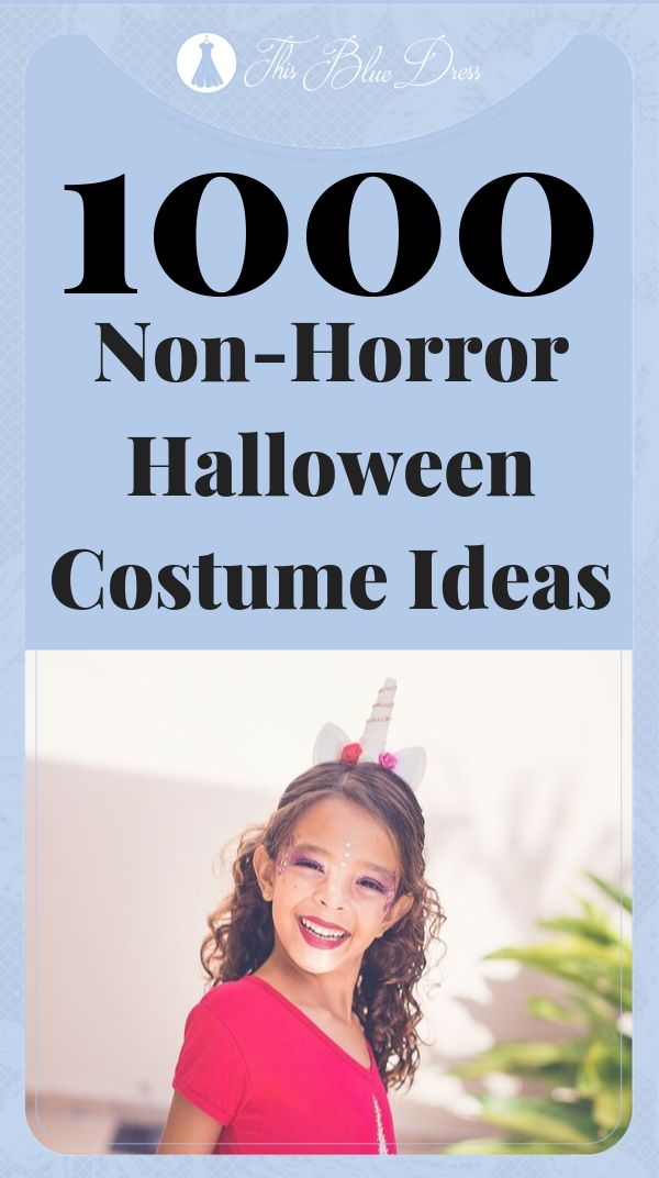 1000 Non-Horror Halloween Costume Ideas | This Blue Dress