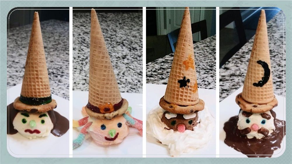 Ice Cream Witches and Wizards Tutorial