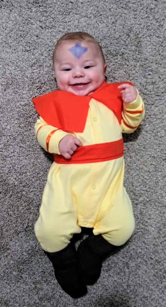Avatar Aang baby costume