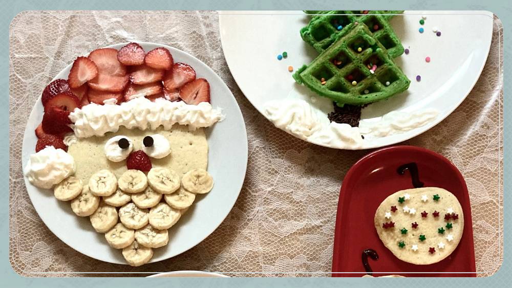 The Ultimate Christmas-Themed Pancake Designs and Topping Ideas