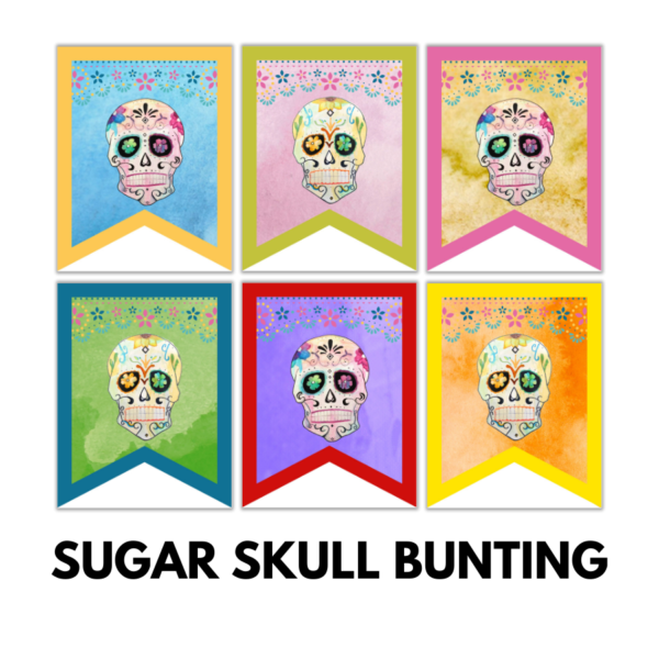 Sugar Skull Bunting